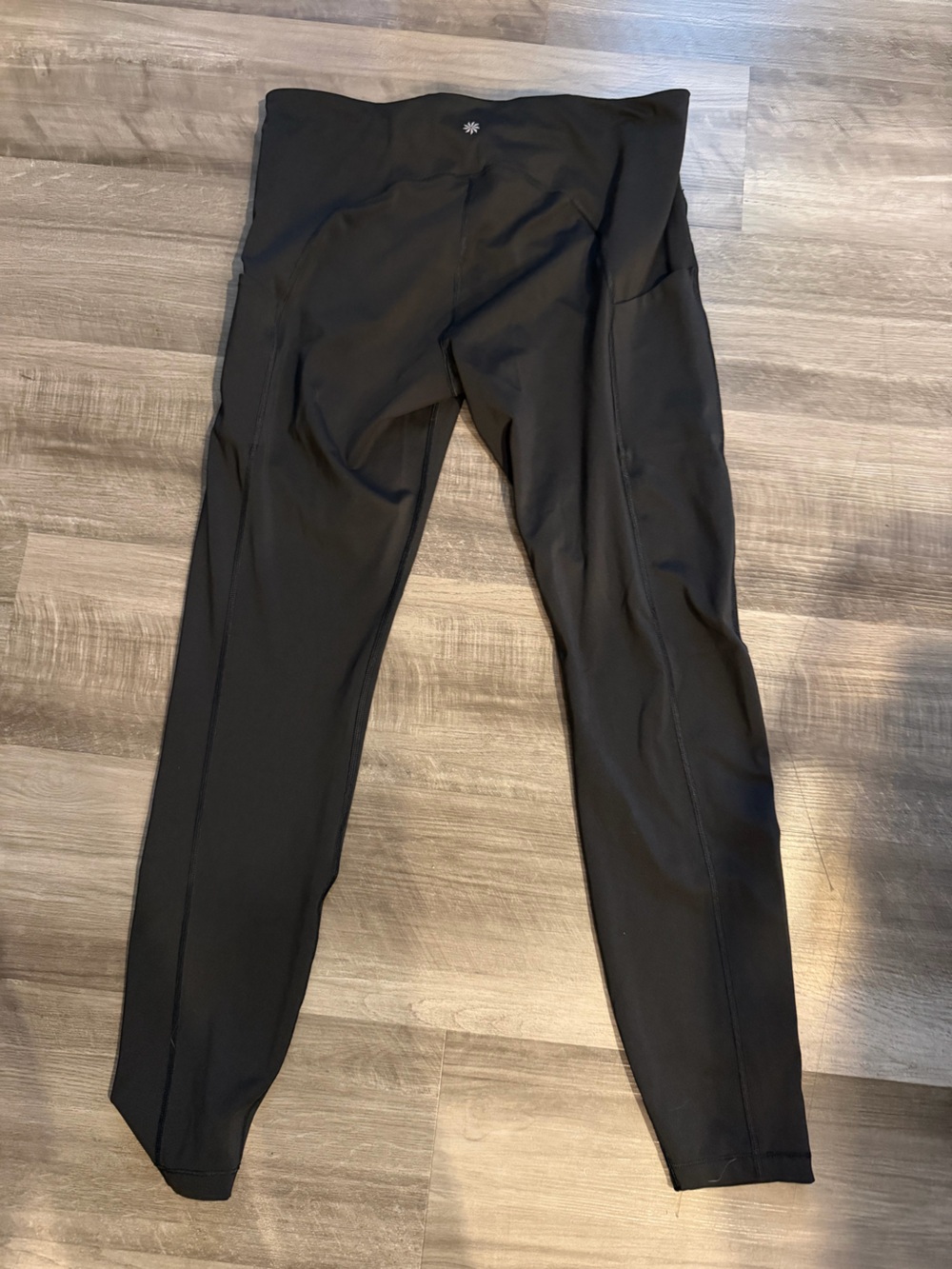 Athleta Black Leggings Size XL Workout Pants Inseam 27.5”